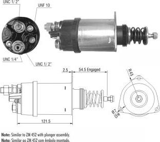 ZM ZM352 - Contacteur, démarreur cwaw.fr