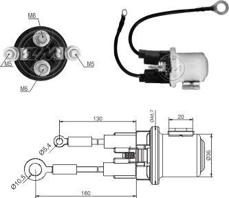 ZM ZM2408 - Contacteur, démarreur cwaw.fr