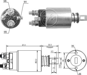 ZM ZM-2689 - Contacteur, démarreur cwaw.fr