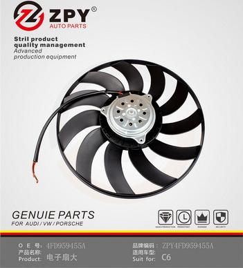 ZPY 4F0 959 455A - Ventilateur, refroidissement du moteur cwaw.fr