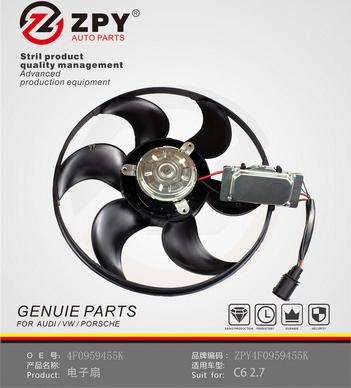 ZPY 4F0 959 455K - Ventilateur, refroidissement du moteur cwaw.fr