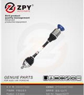 ZPY 5N0 407 766D - Arbre de transmission cwaw.fr