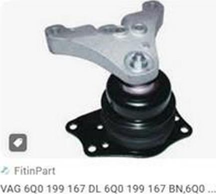 ZPY 6Q0 199 167 CH - Support moteur cwaw.fr