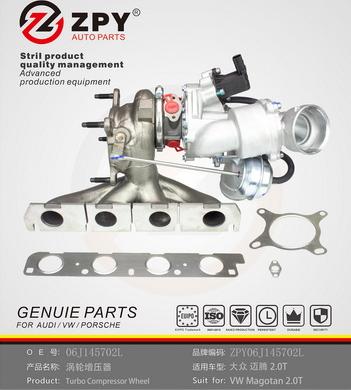 ZPY 06J 145 702L - Turbocompresseur, suralimentation cwaw.fr