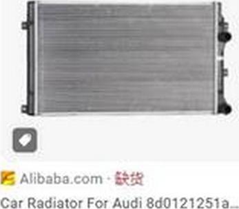 ZPY 8D0121251M - Radiateur, refroidissement du moteur cwaw.fr