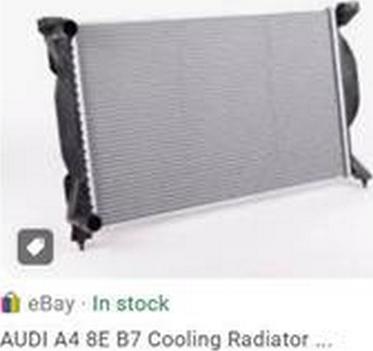 ZPY 8E0121251A - Radiateur, refroidissement du moteur cwaw.fr