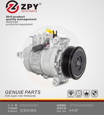 ZPY 8E0260805CB - Embrayage magnétique, pour compresseurs de climatisation cwaw.fr