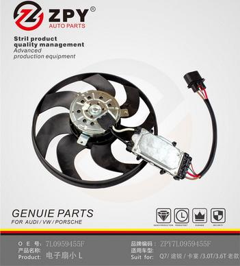 ZPY 7L0 959 455F - Ventilateur, refroidissement du moteur cwaw.fr