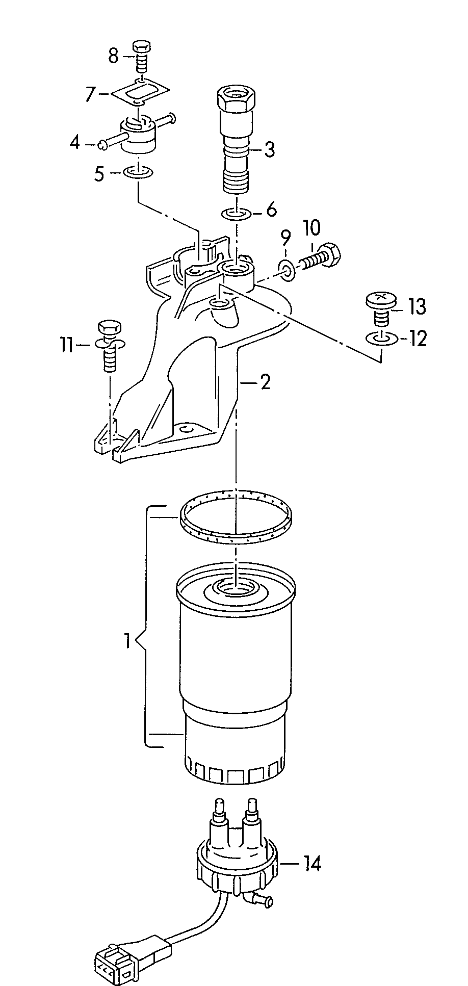 AUDI 191 127 247 A - Soupape, filtre à carburant cwaw.fr