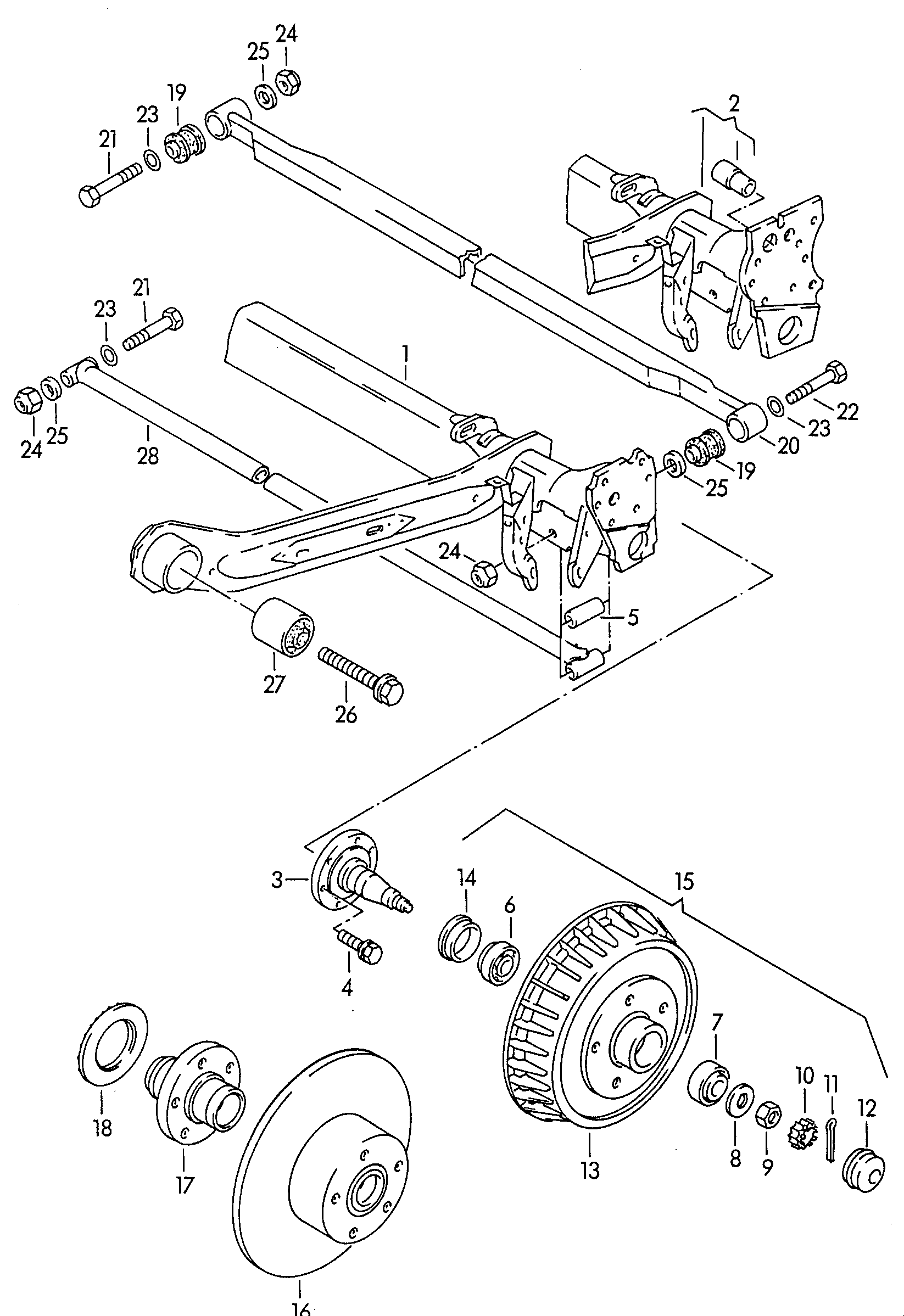 AUDI 211 405 645 D - Kit de roulements de roue cwaw.fr