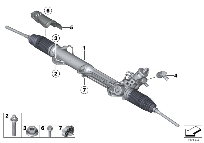 Mini 33 32 6 768 884 - Kit de réparation, suspension de roue cwaw.fr