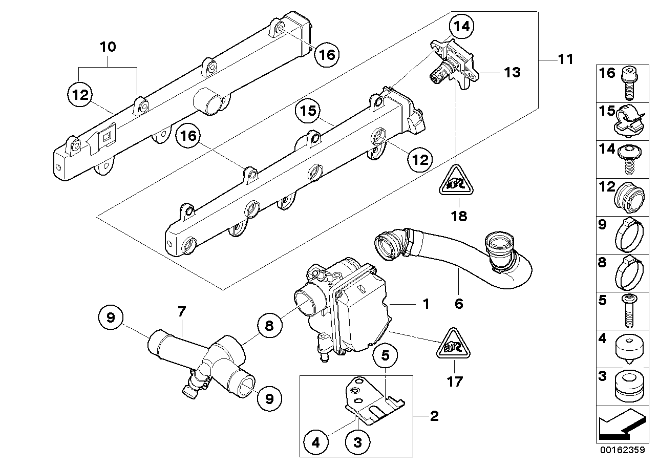 BMW 13417838511 - Ampoule, feu diurne cwaw.fr