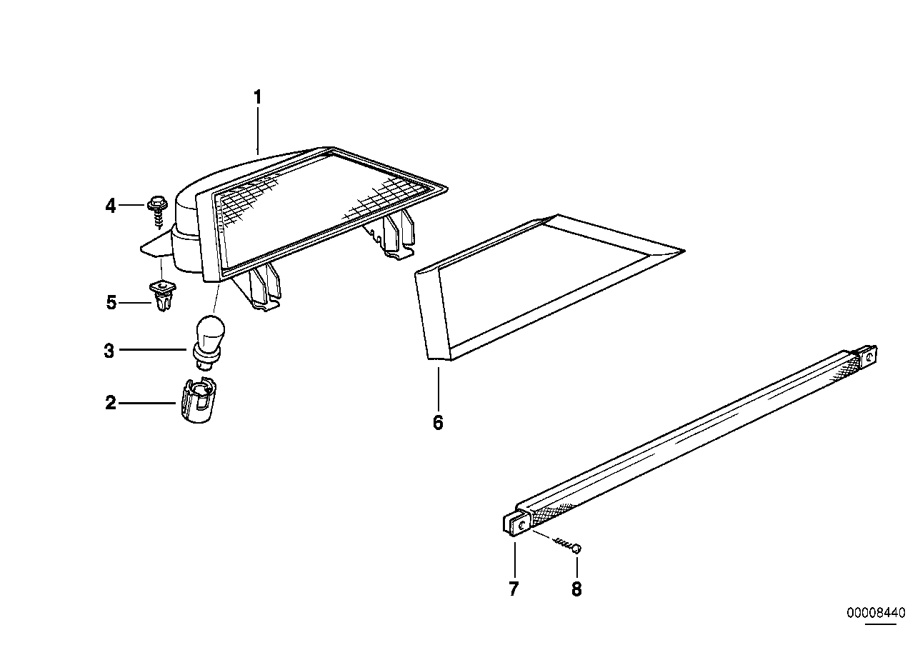 BMW 6321 7160 789 - Ampoule, éclairage des instruments cwaw.fr