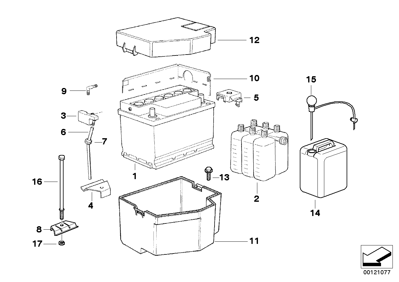 BMW 61218363906 - Batterie de démarrage cwaw.fr