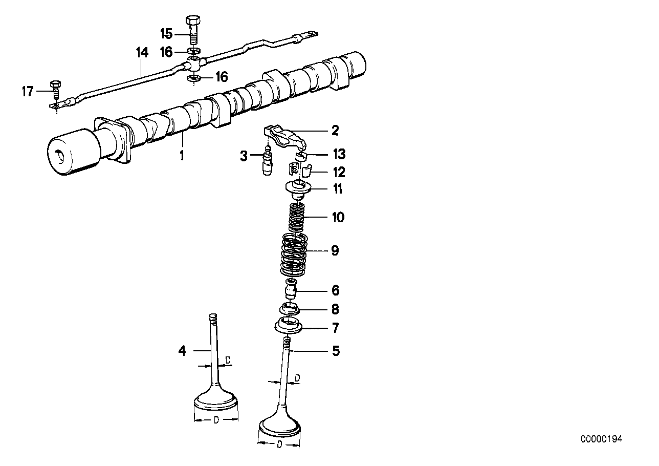 BMW 11 34 9 059 171 - Jeu de joints d'étanchéité, tige de soupape cwaw.fr