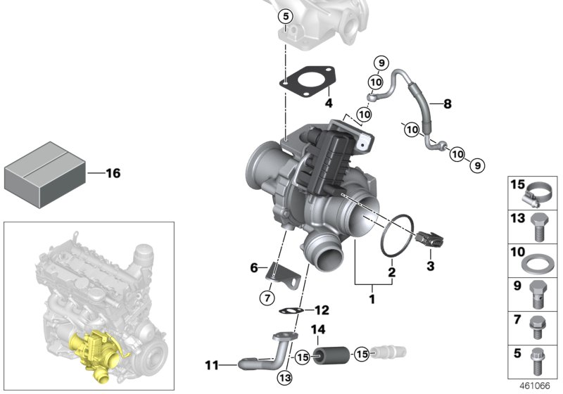 BMW 11658519476 - Turbocompresseur, suralimentation cwaw.fr