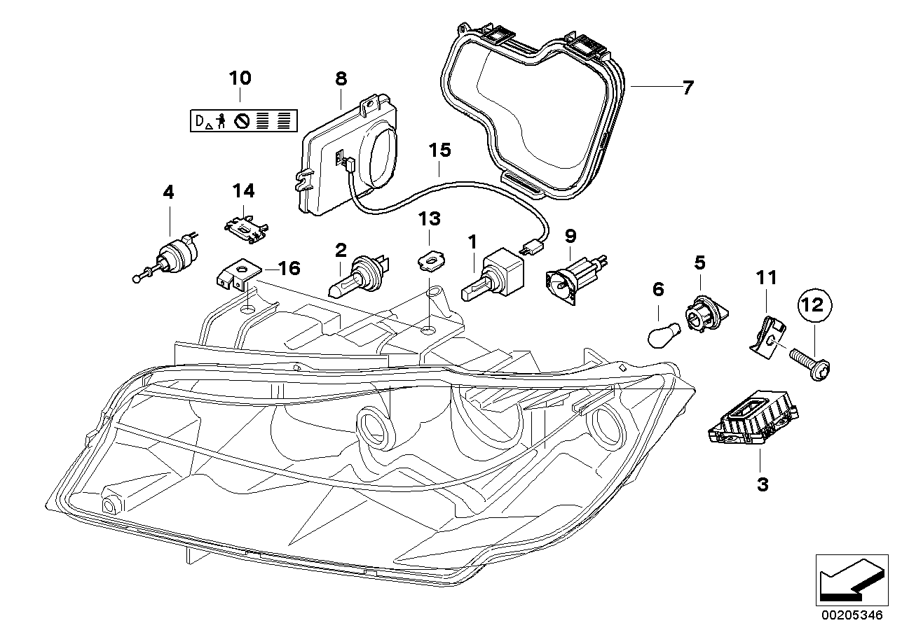 BMW 63 12 6 948 180 - Ballast, lampe à décharge cwaw.fr