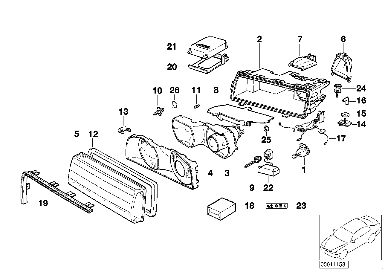 Mini 63 21 6 926 911 - Longlife bulb cwaw.fr