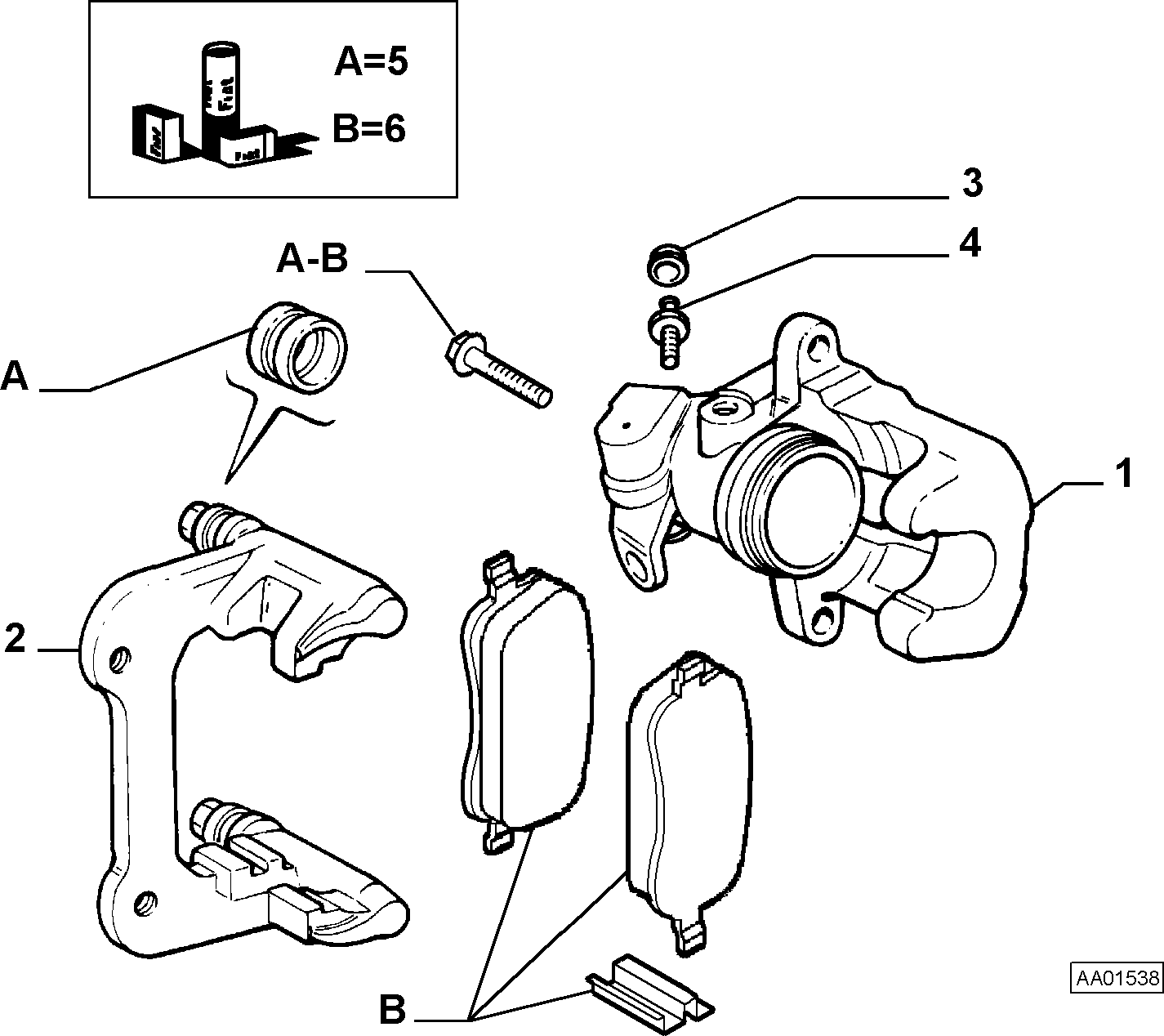 FIAT / LANCIA 77365751 - Kit de réparation, étrier de frein cwaw.fr