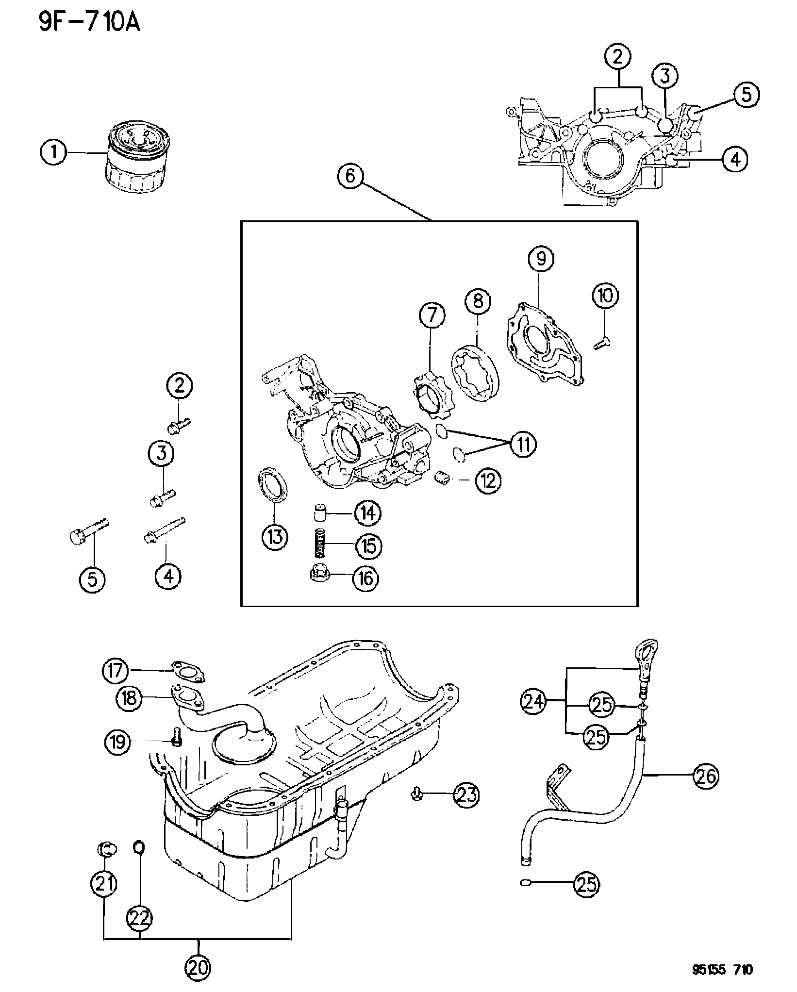 Mitsubishi MD30 8302 - Filtre à huile cwaw.fr