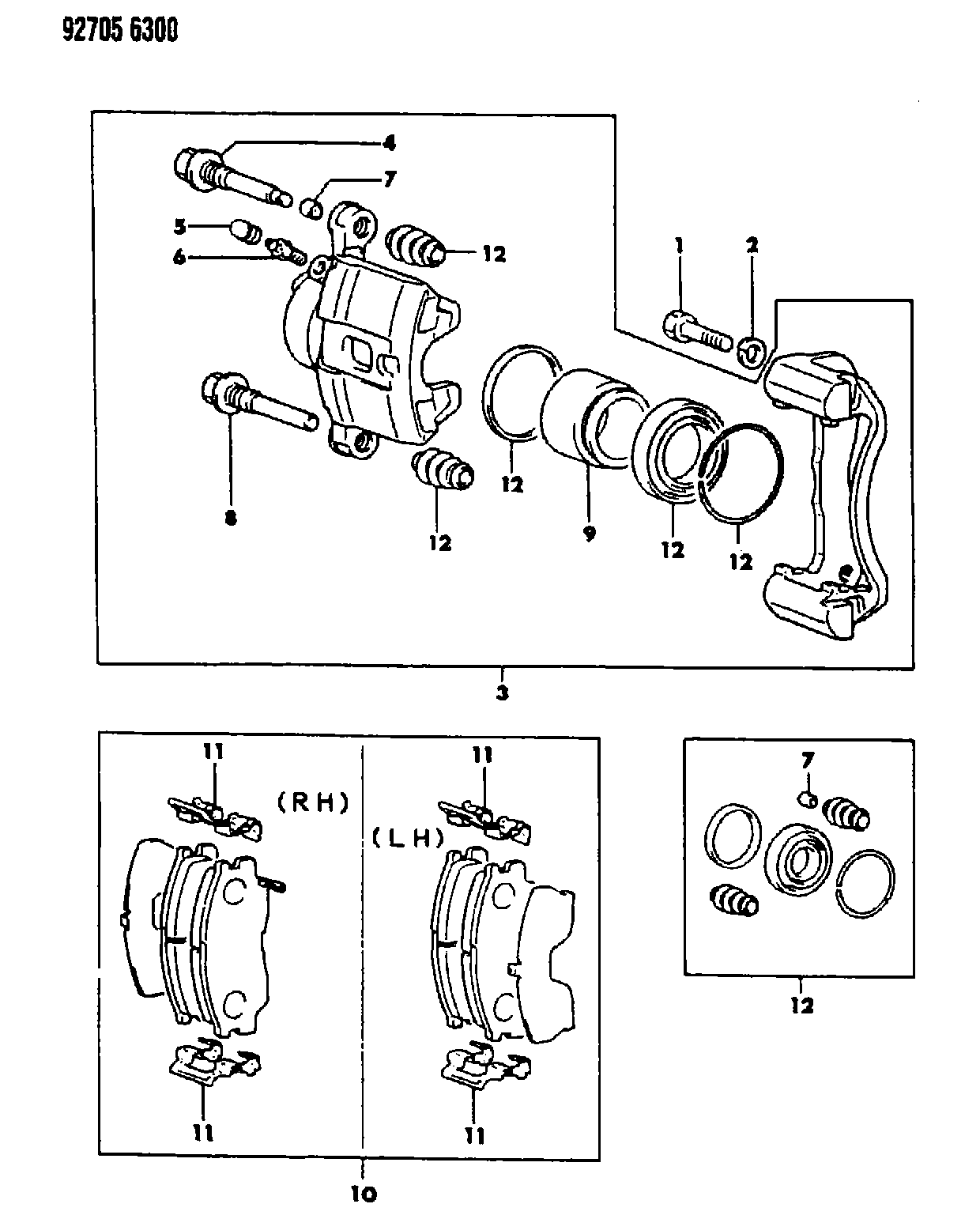 Proton MB89 5072 - Kit de plaquettes de frein, frein à disque cwaw.fr