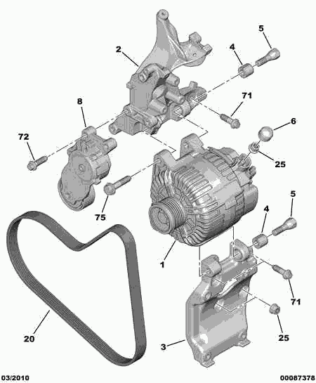 Vauxhall 96 780 488 80 - Alternateur cwaw.fr