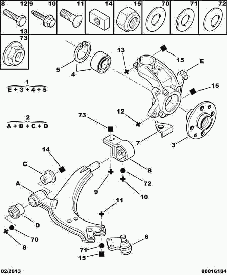 PEUGEOT 3640.51 - Rotule de suspension cwaw.fr