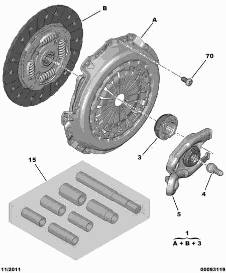 PEUGEOT 16 078 704 80 - Kit d'embrayage cwaw.fr