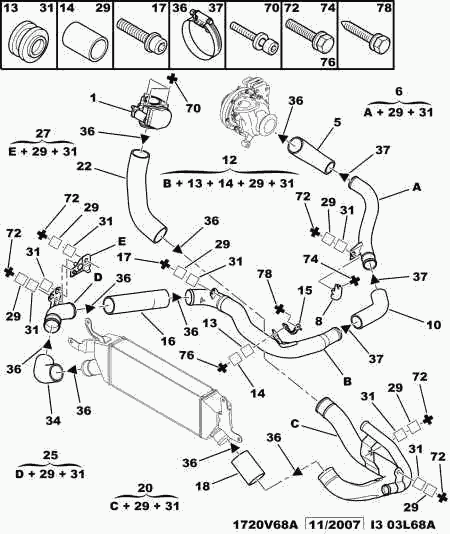 FORD 2439 39 - Stator, alternateur cwaw.fr