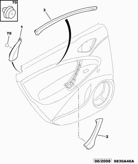 PEUGEOT 6991.S6 - Clip cwaw.fr