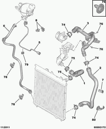 PEUGEOT (DF-PSA) 6997 42 - Ampoule, feu diurne cwaw.fr