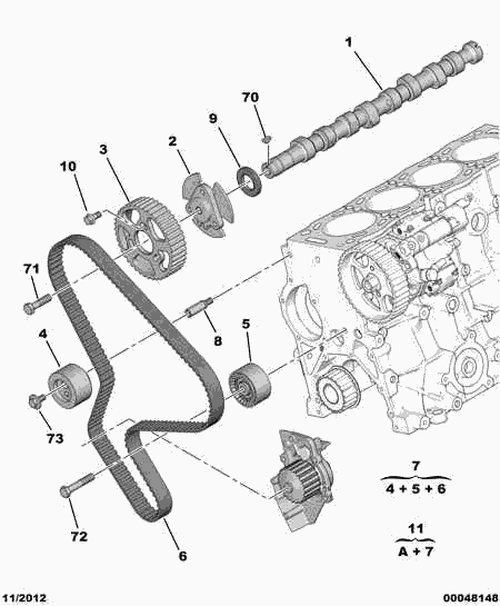 Infiniti -083183 - DISTRIBUTION MOTOR KIT cwaw.fr