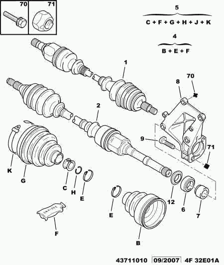 VW 3273.CH - Arbre de transmission cwaw.fr