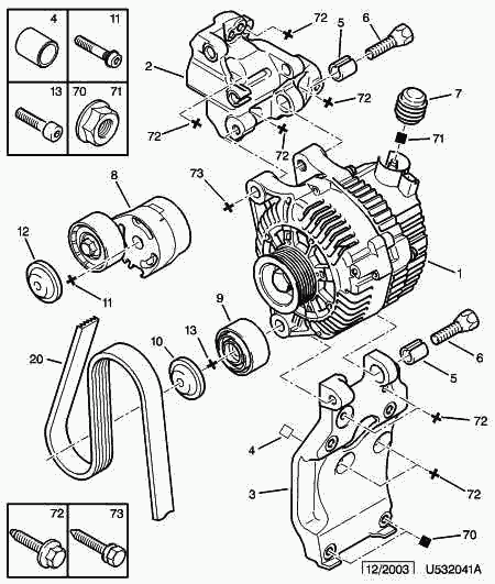 PEUGEOT 5751.89 - Poulie renvoi / transmission, courroie trapézoïdale à nervures cwaw.fr