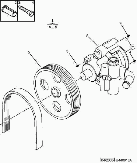 PEUGEOT 4007.JC - Pompe hydraulique, direction cwaw.fr