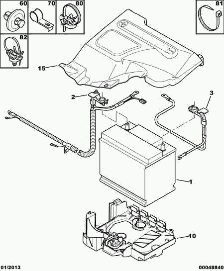 CITROËN/PEUGEOT 5600 NN - Batterie de démarrage cwaw.fr