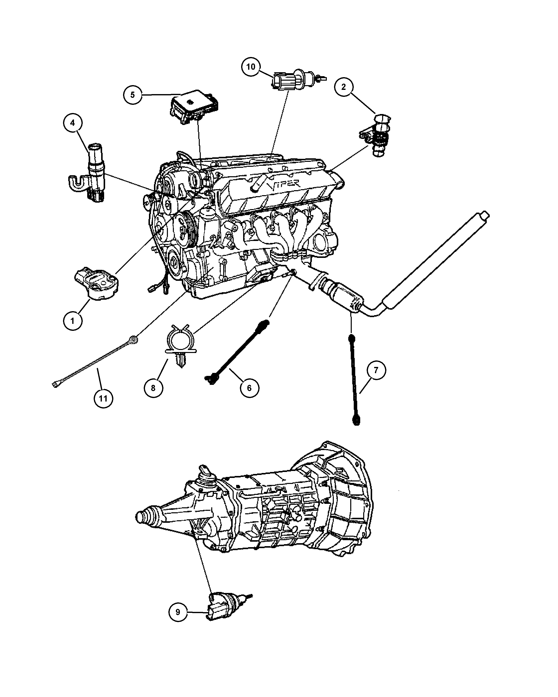 Lancia 56028 563AA - SENSOR KNOCK cwaw.fr