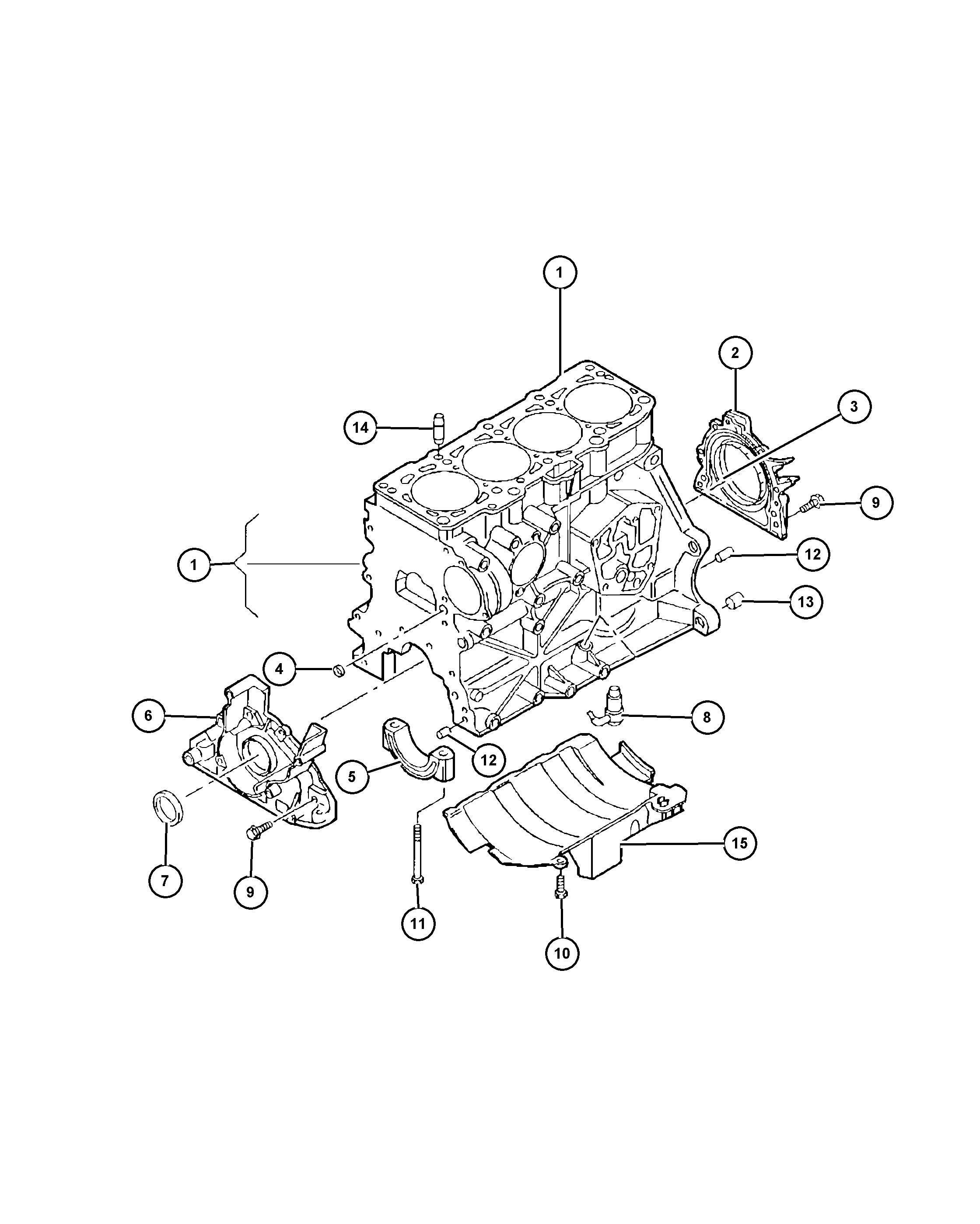 Jeep 68000 669AA - Bague d'étanchéité, vilebrequin cwaw.fr