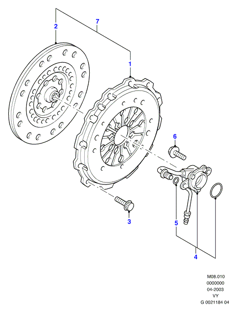 FORD 1424515 - Butée hydraulique, embrayage cwaw.fr