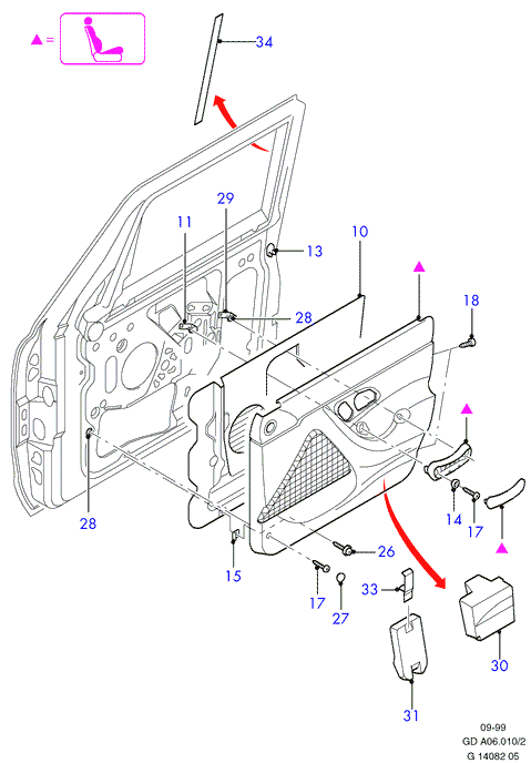 DAF 1382564 - Kit de réparation, engrenage planétaire-démarreur cwaw.fr