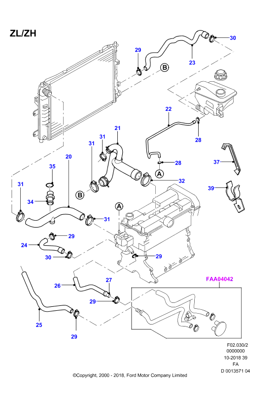 Opel 1047497 - Vase d'expansion, liquide de refroidissement cwaw.fr