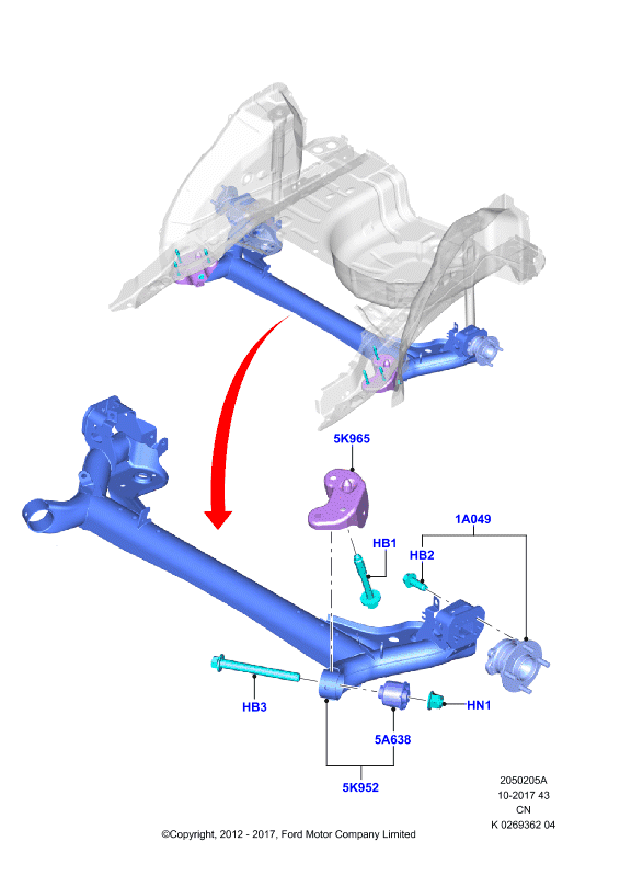 FORD 2126980 - Kit de roulements de roue cwaw.fr