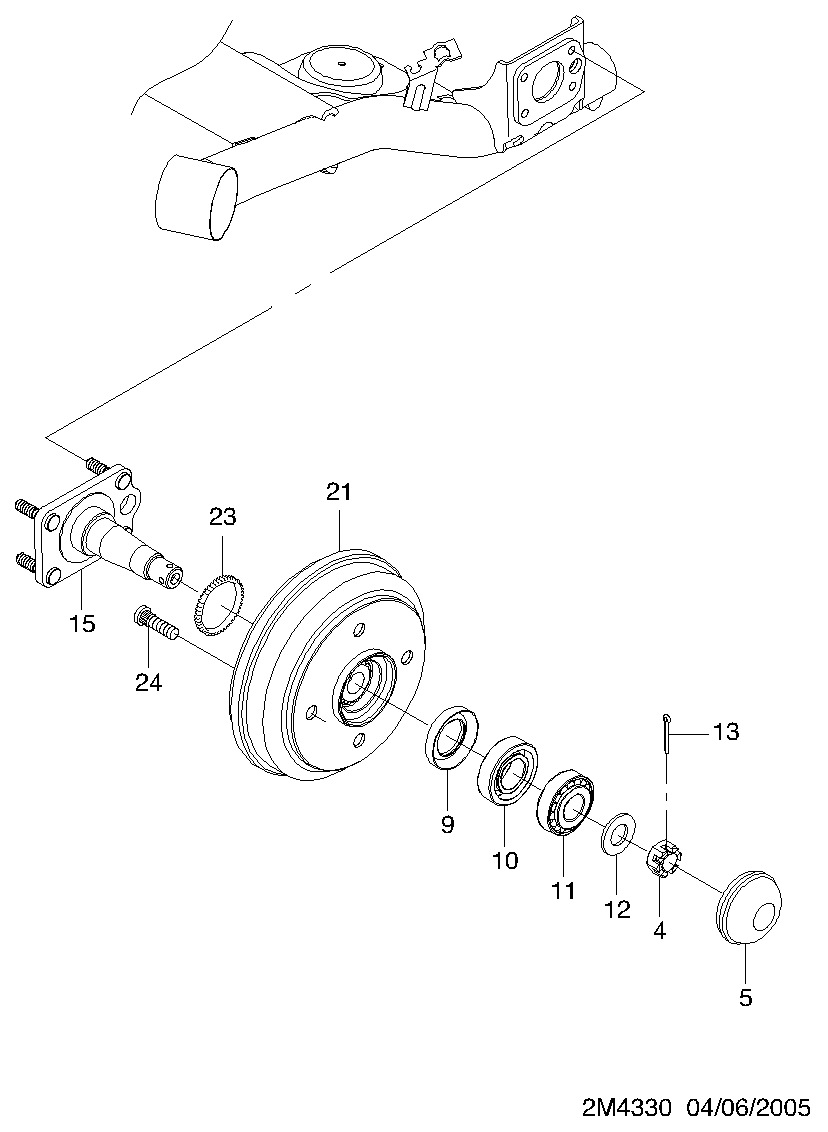 General Motors 96 316 635 - Kit de roulements de roue cwaw.fr