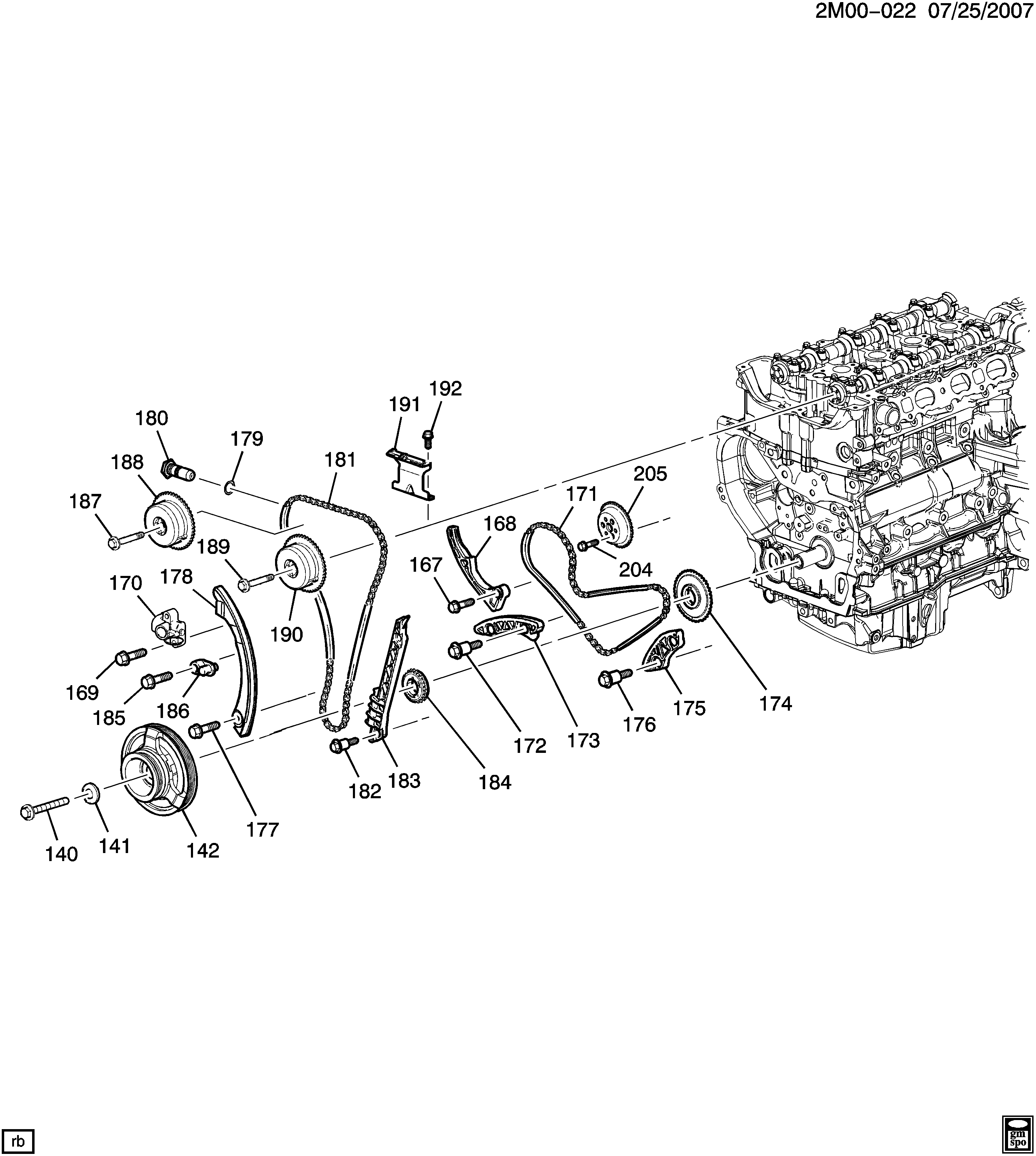 Opel 12642713 - Kit de distribution par chaîne cwaw.fr