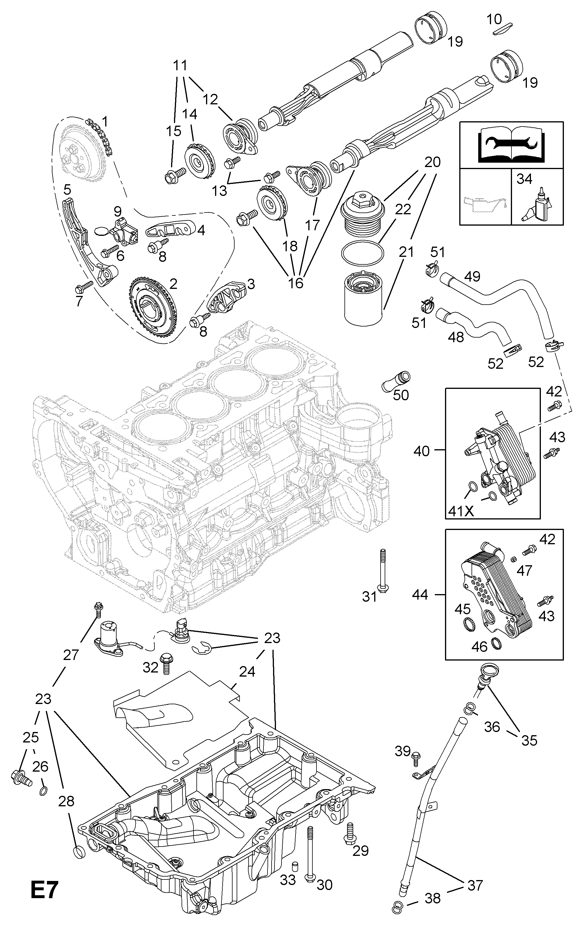 Opel 56 36 461 - Roue dentée, arbre à contrepoids d'équilibrage cwaw.fr