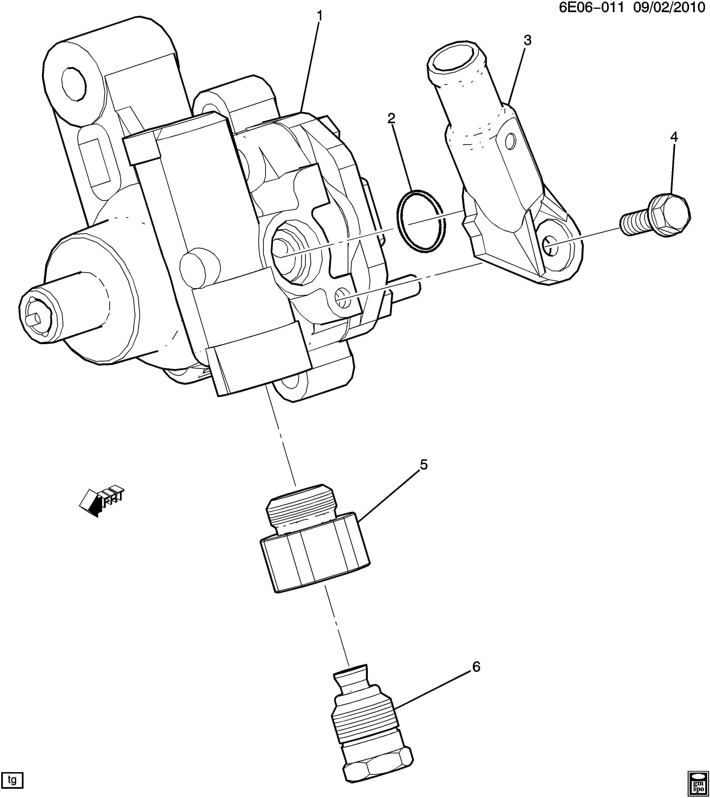 General Motors 25900771 - Pompe hydraulique, direction cwaw.fr