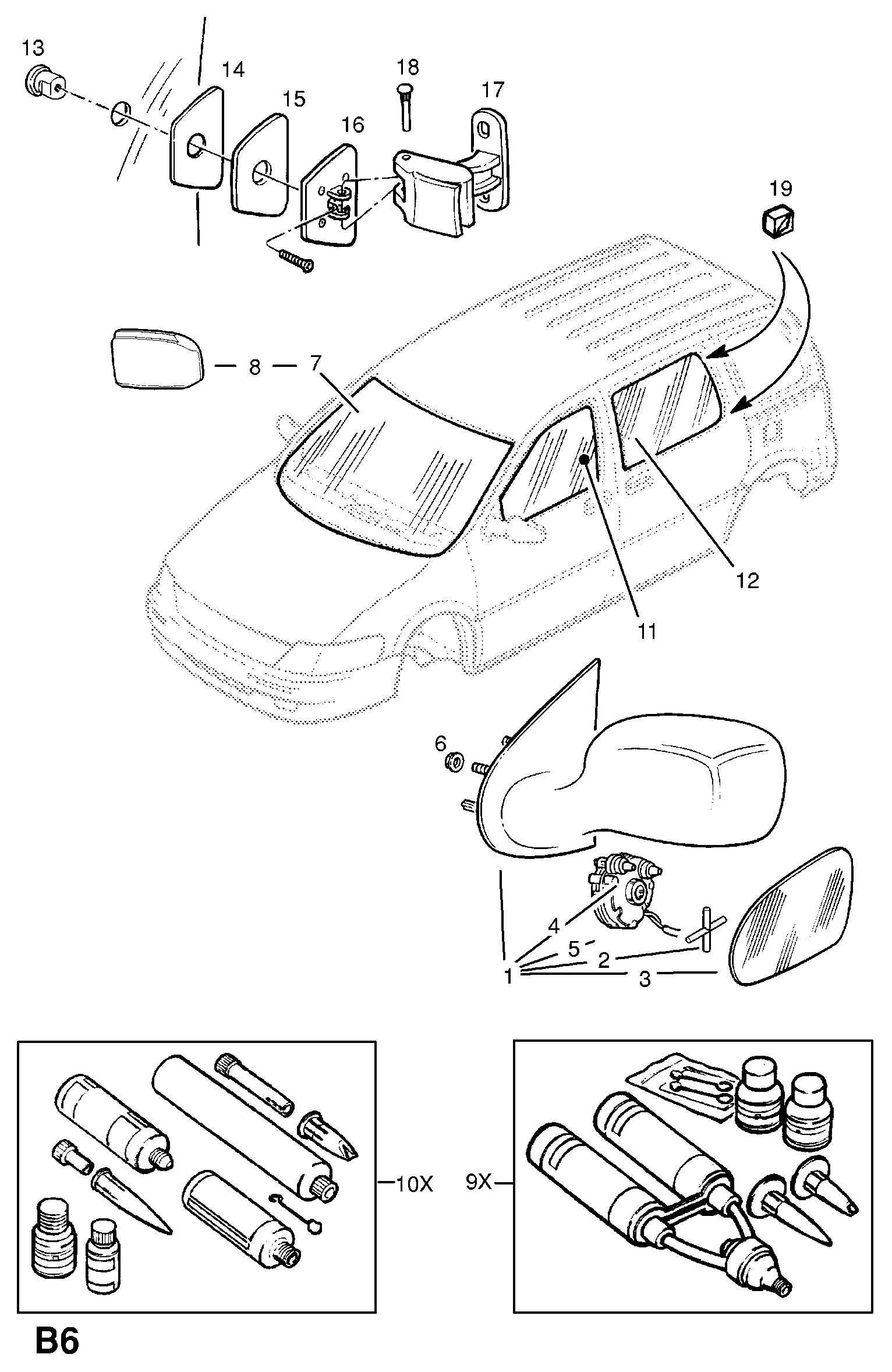 FORD 161055 - Jeu de mâchoires de frein cwaw.fr