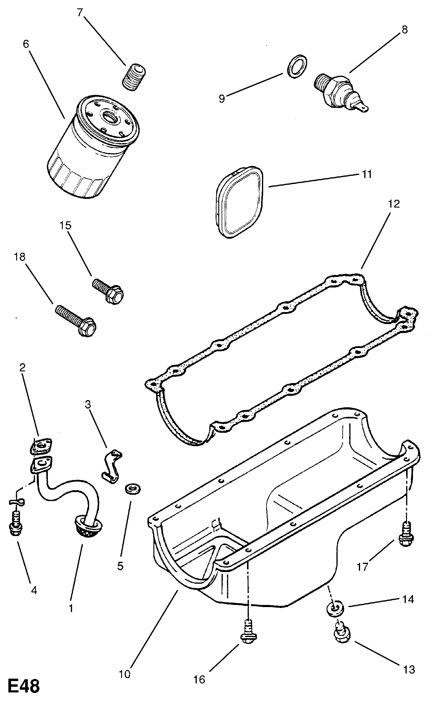 Opel 650400 - Filtre à huile cwaw.fr