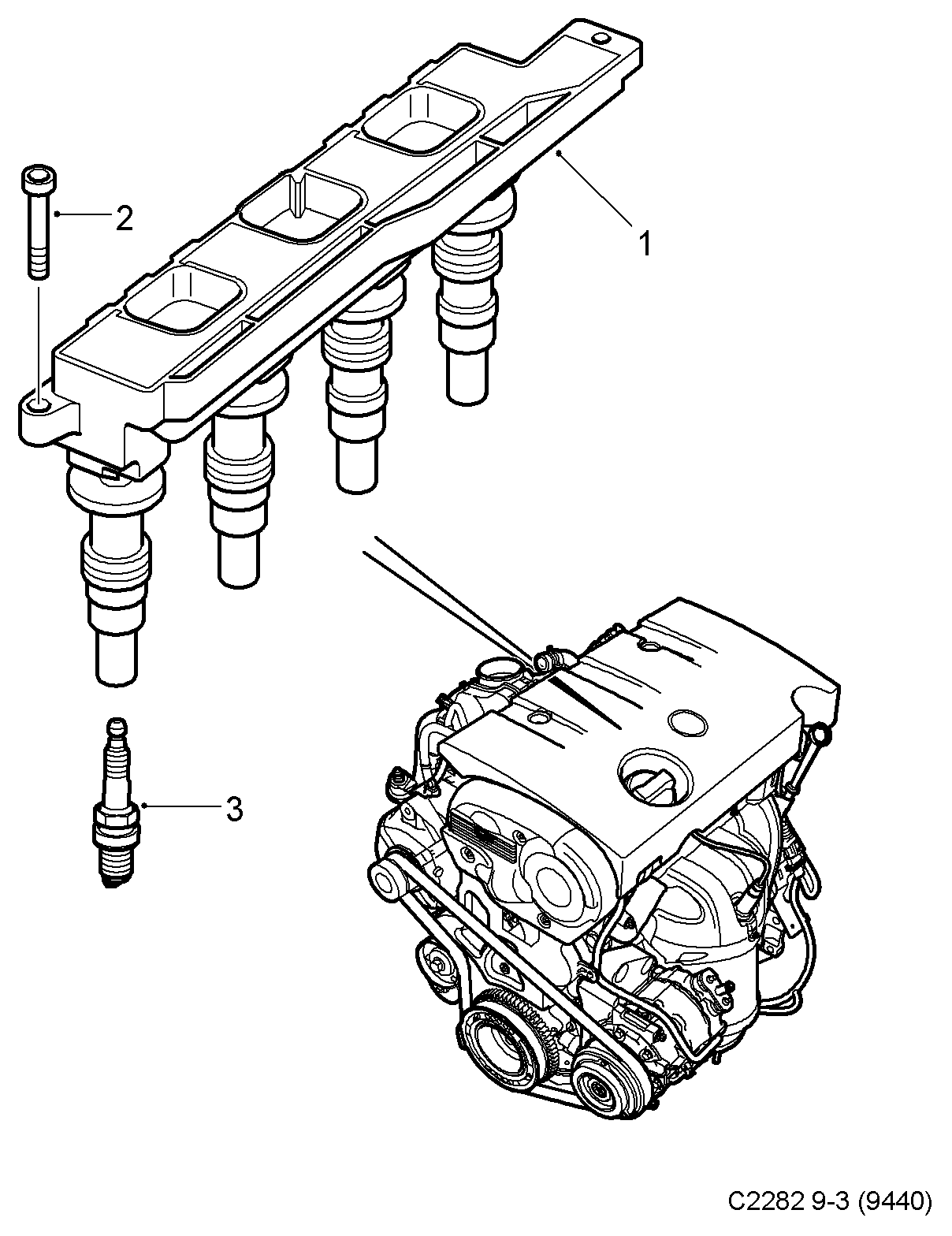 DAEWOO 93 176 801 - Spark plug cwaw.fr