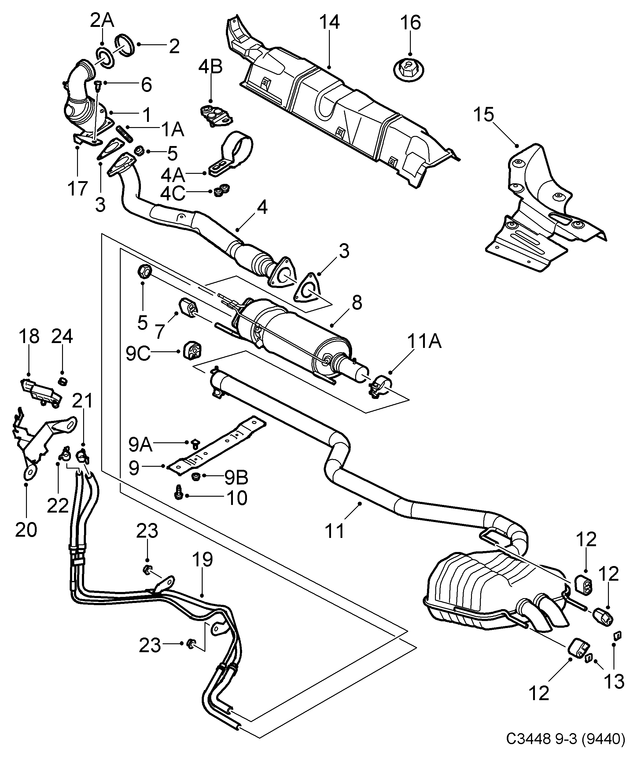 Vauxhall 55564448 - Filtre à particules / à suie, échappement cwaw.fr